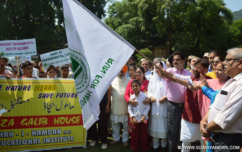 World Environment Day: Lal Singh flags off ‘Run for Hangul’