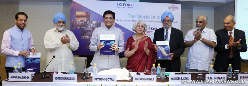 Piyush Goyal releasing a book - 