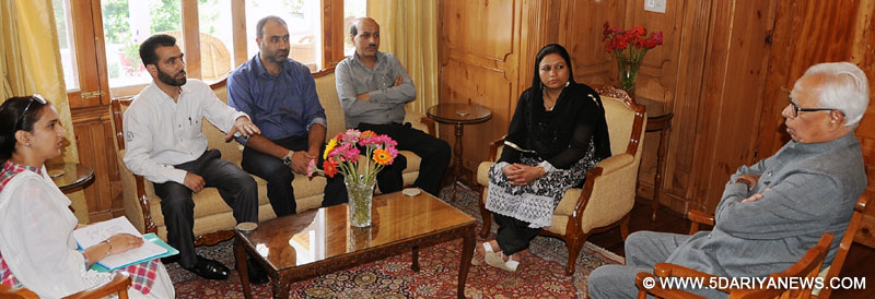 Delegation of CTF meets Governor