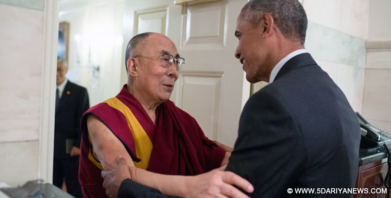 Barack Obama meets Dalai Lama