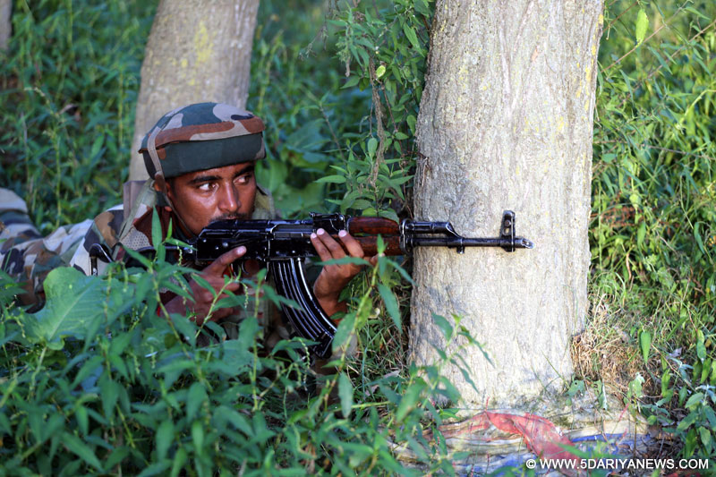 Gunfight starts in Kashmir