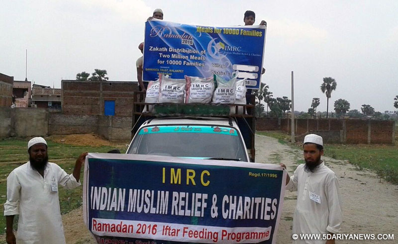 IMRC’s ‘Ramadan Feeding Program’ reaches Kerala; Ration distributed among 600 poor families