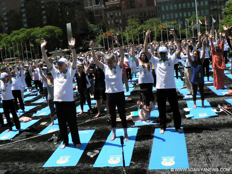 135 nationalities join International Yoga Day celebrations at UN