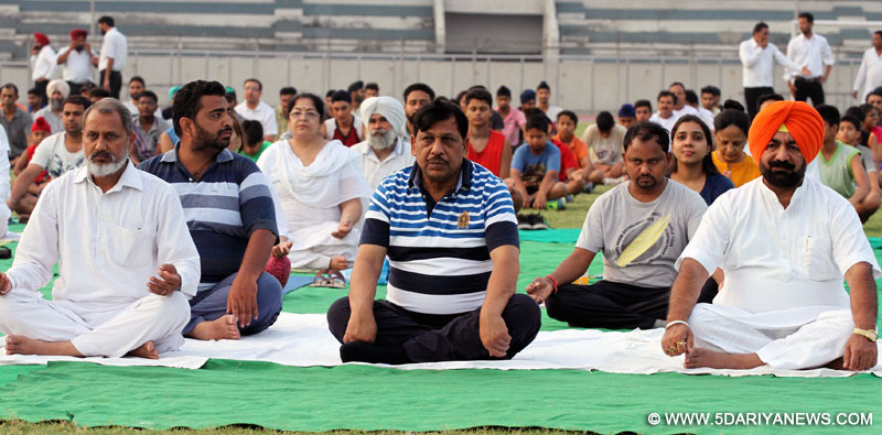 Yoga Day has become a mass movement across the world - Sukhminderpal Singh Grewal
