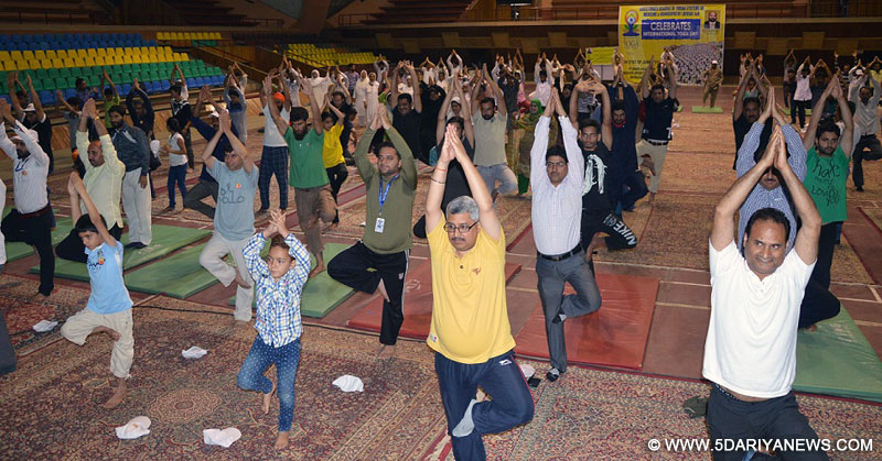 International Yoga Day, Bhandari highlights benefits of Yoga