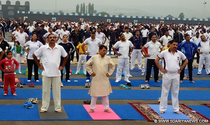 International Yoga Day observed across Jammu region