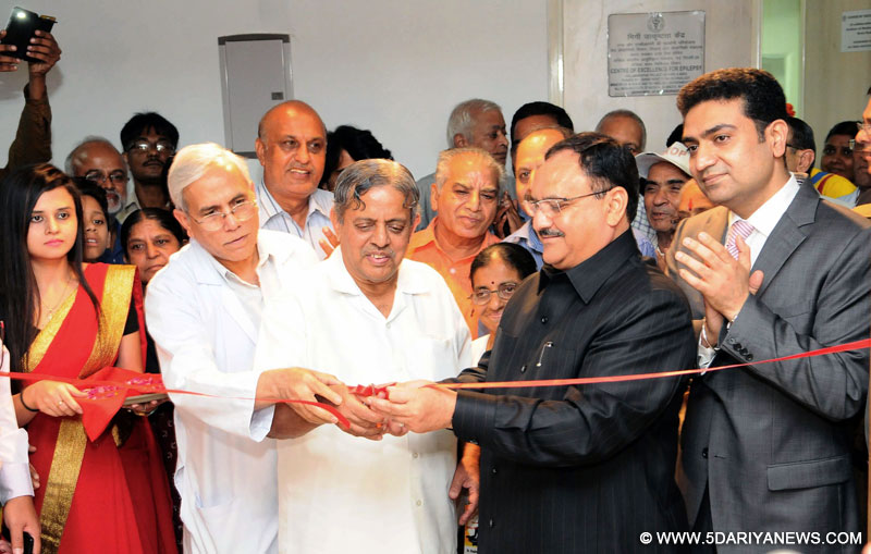 The Union Minister for Health & Family Welfare, Shri J.P. Nadda inaugurating the “Centre for Integrative Medicine and Research (Yoga and Ayurveda)”, in New Delhi on June 22, 2016. The Director, AIIMS, New Delhi, Prof. M.C. Misra and the Chancellor, S-VYASA University, Dr. H.R. Nagendra are also seen. 