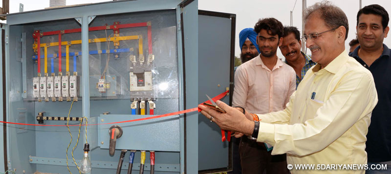 	Speaker Kavinder Gupta inaugurates 7 transformers