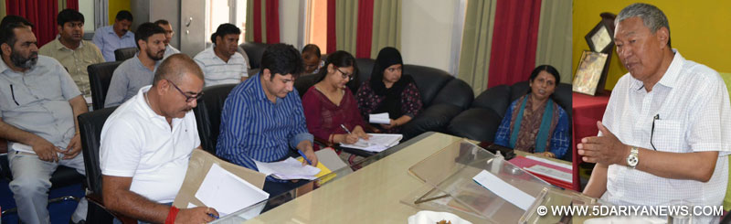 	Chering Dorjay reviews functioning of Cooperative Department