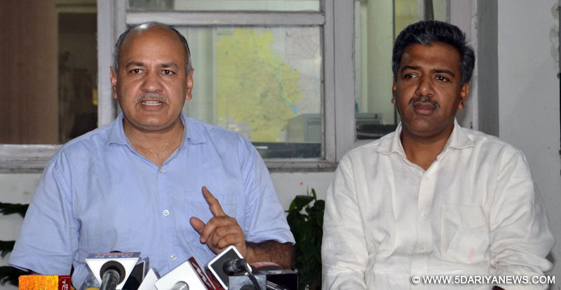 Arrests, transfers attempt to paralyse AAP government: Manish Sisodia