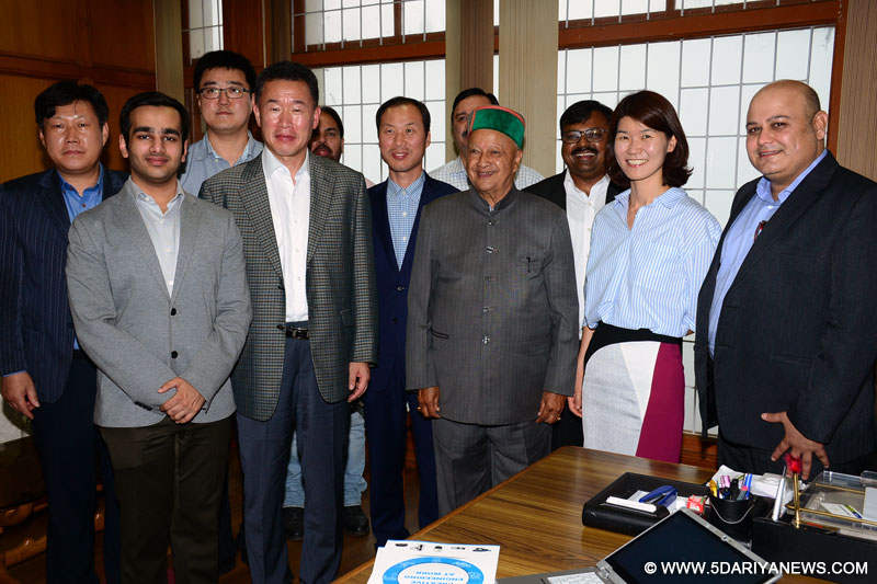 Korean delegation meets Chief Minister