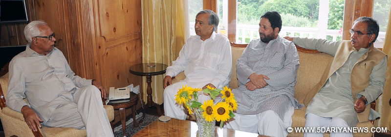 	MLAs and former Minister meet Governor