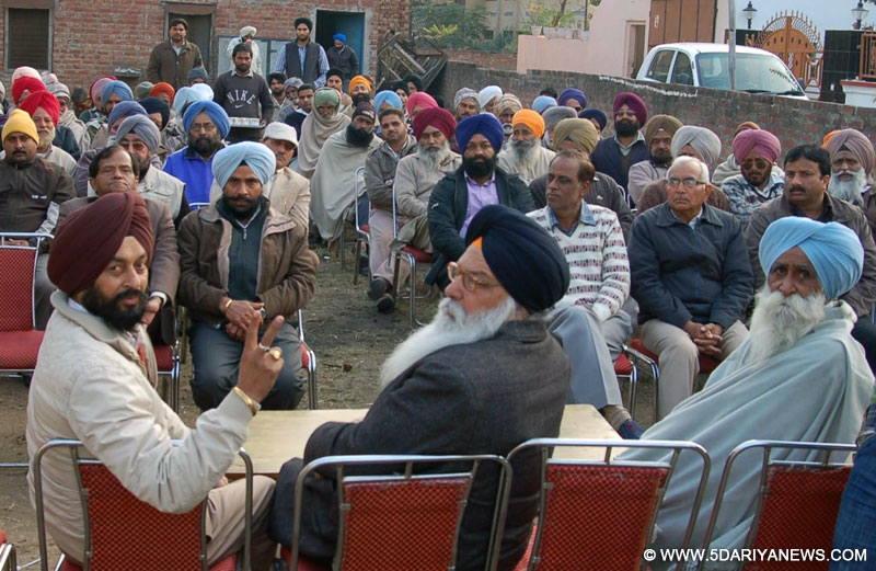 ਜਥੇਦਾਰ ਬਡਾਲੀ ਵੱਲੋਂ ਕੀਤੇ ਗਏ ਵਿਕਾਸ ਕਾਰਜਾਂ ਦੇ ਅਧਾਰ 