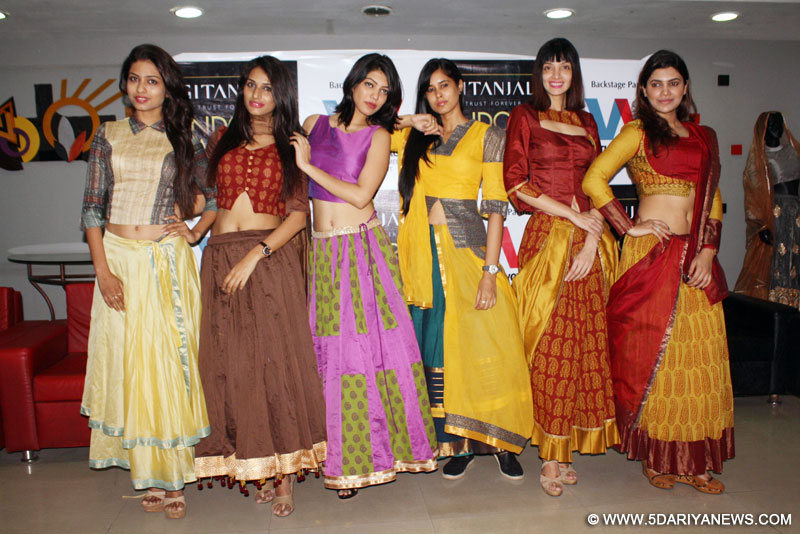 Dresses designed by Virtual Voyage College of Design, Media and management students showcased in Indore’s Fashion Week