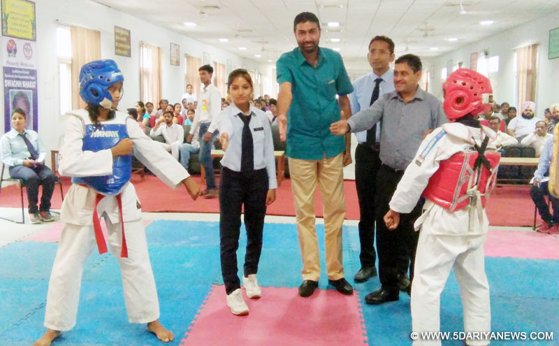 180 Students participated in Open Women Taekwando Championship at LCET