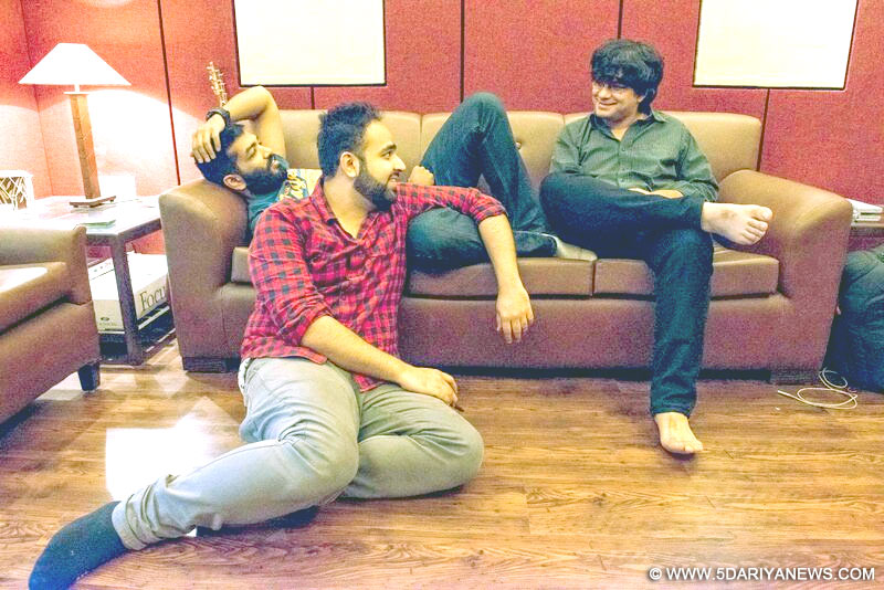 Studio Fuzz Left to Right Srijan Mahajan-Nikhil Malik and Arsh Sharma
