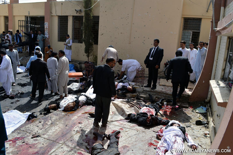 Suicide bomber kills 70 in Pakistan, media says 93 dead