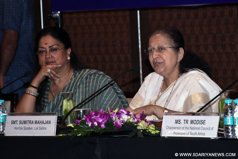 Sumitra Mahajan meets BRICS women parliamentarians
