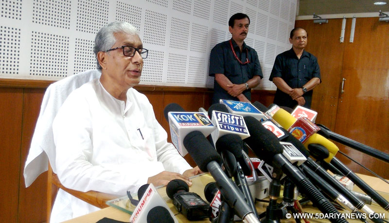 Vested interests trying to spread rumours : Manik Sarkar