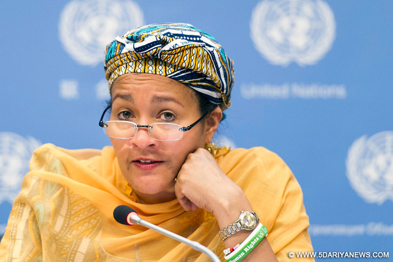 Amina Mohammed is to be the deputy secretary-general of the United Nations when Secretary-General designate Antonio Guterres takes over the leadership of the world body next month. She is now the environment minister of Nigeria. 