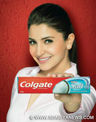 Actress Anushka Sharma to endorse toothpaste brand Colgate Active Salt.