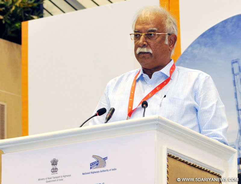 The Union Minister for Civil Aviation, Shri Ashok Gajapathi Raju Pusapati addressing at the inauguration of the India Integrated Transport and Logistics Summit 2017, in New Delhi on May 04, 2017. 
