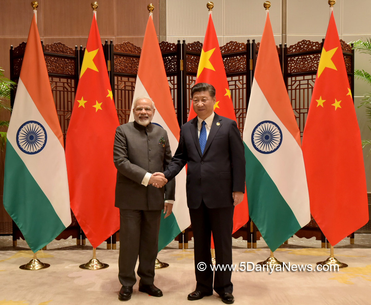 The Prime Minister, Shri Narendra Modi meeting the President of the People’s Republic of China, Mr. Xi Jinping, on the sidelines of the 9th BRICS Summit, in Xiamen, China on September 05, 2017.