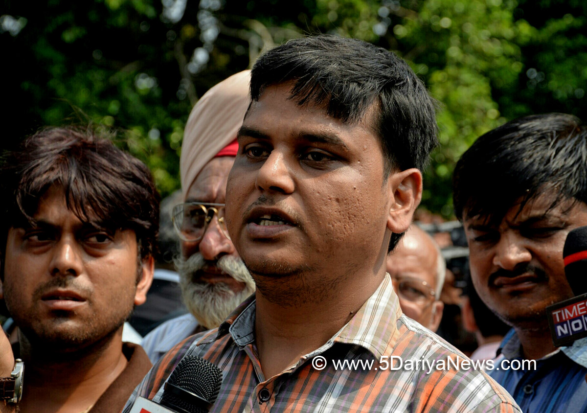 Father of the class 2 student Pradhuman who was found dead by a school staff in Ryan international School