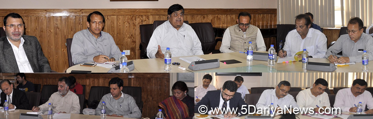 Chief Secretary reviews preparedness for Nation Wide Sanitation Campaign 