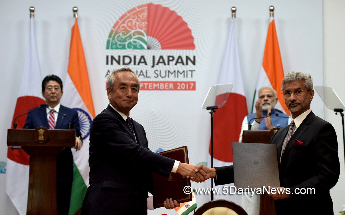	India, Japan sign 15 agreements