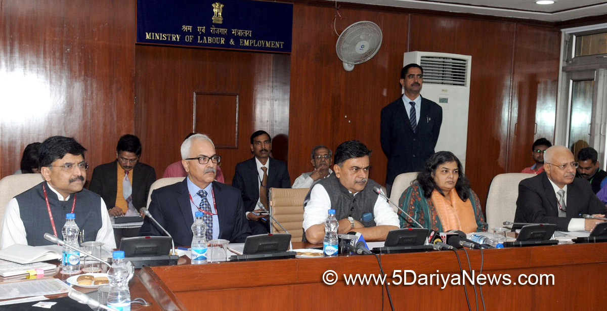 The Minister of State (I/C) for Power and New and Renewable Energy, Shri Raj Kumar Singh addressing at the launch of the ‘SAUBHAGYA PORTAL’, in New Delhi on November 16, 2017. The Secretary, Ministry of Power, Shri Ajay Kumar Bhalla and other dignitaries are also seen.