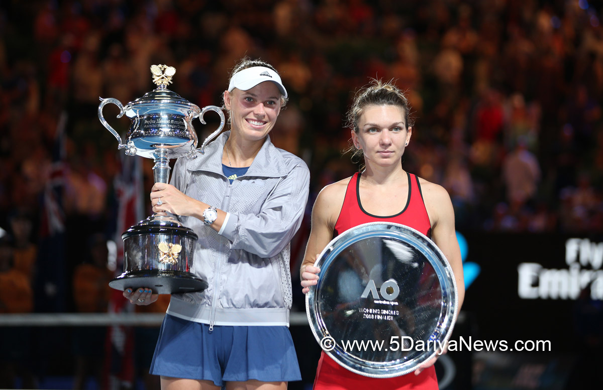 termometer bagage Enumerate Caroline Wozniacki beats Simona Halep in Australian Open final