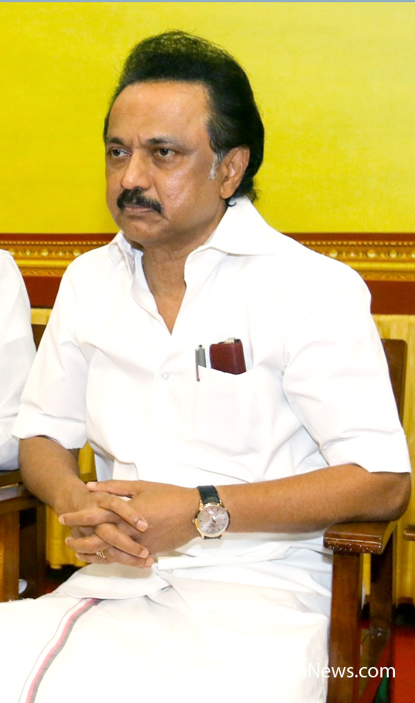 M K Stalin