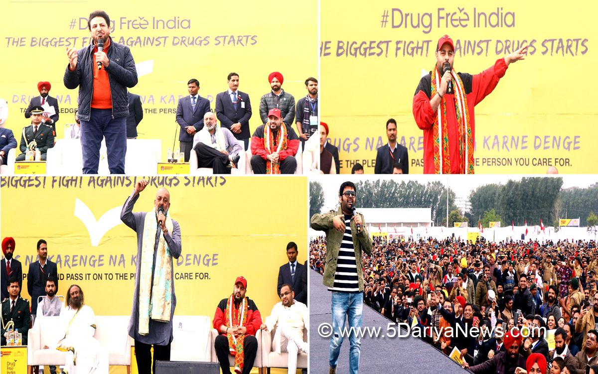 Nationwide ‘Drug Free India’ campaign launched at Chandigarh University 