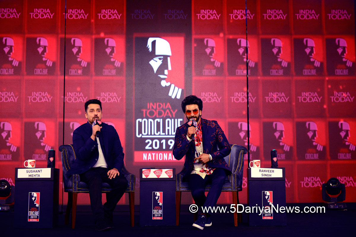 Ranveer Singh At India Today Conclave 2019