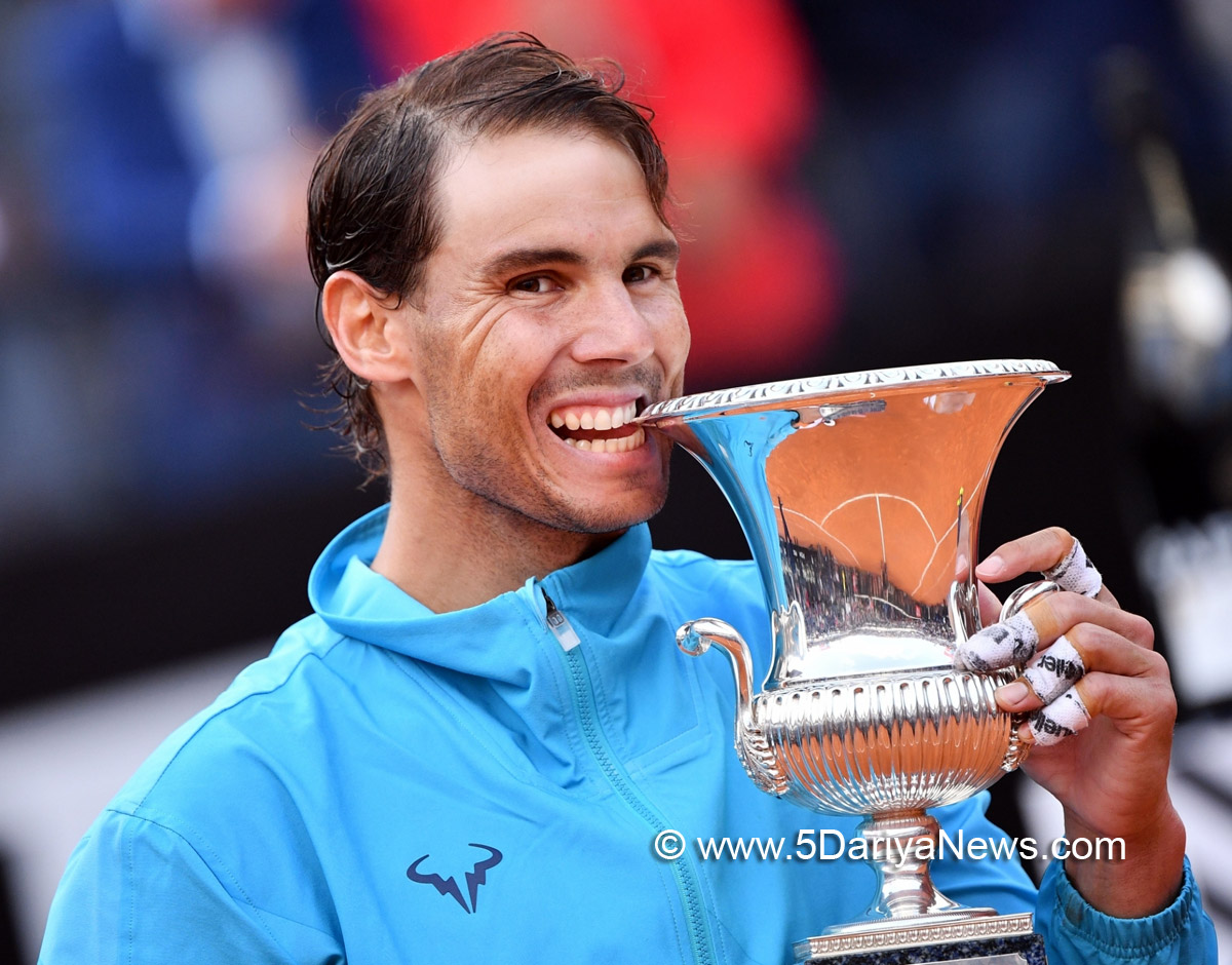 	Rafael Nadal claims 34th Masters title in Rome