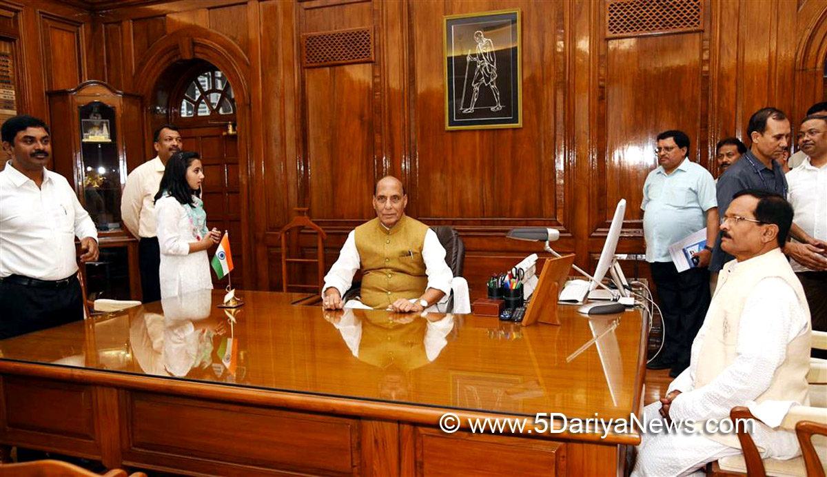 	Rajnath Singh Assumes Office of the Defence Minister