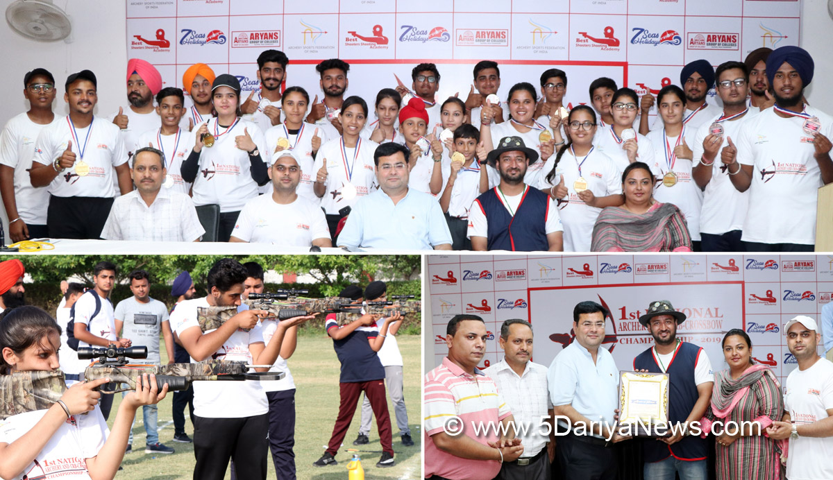 Punjab wins overall National Archery & CRB Crossbow Championship