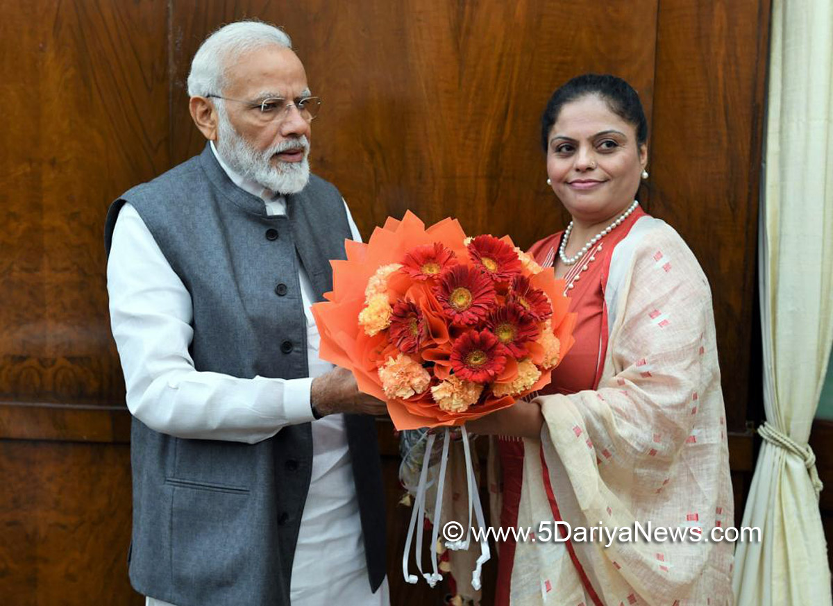 	Manisha Gulati Calls On Prime Minister Narendra Modi