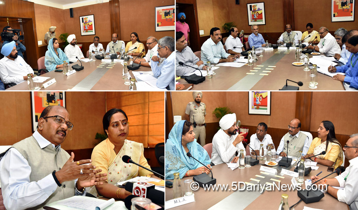 National Commssion For Safai Karamcharis Hold Review Meeting With Punjab Representatives And State Higher Authorities