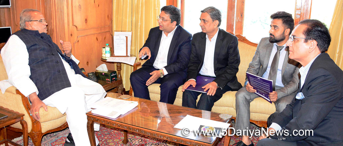 Delegation of Confederation of Indian Industry meets Governor