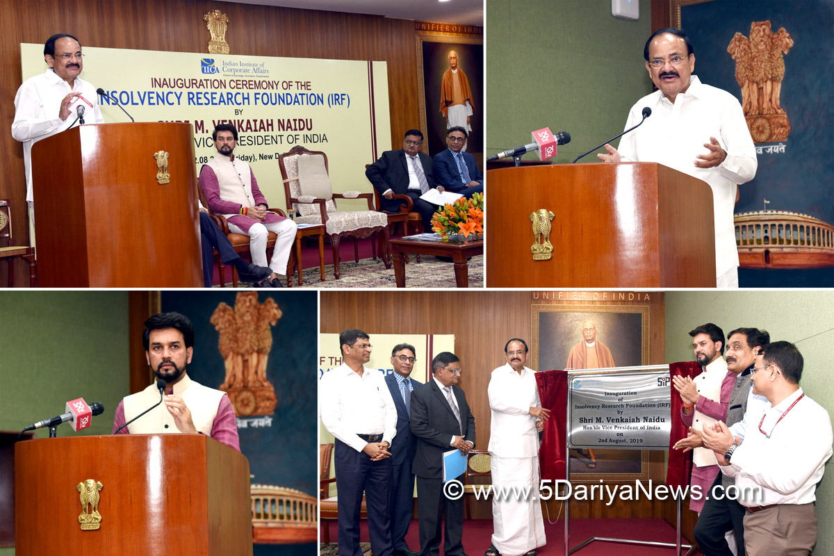 	Insolvency & Bankruptcy Code is success story of India’s economic reforms: M. Venkaiah Naidu