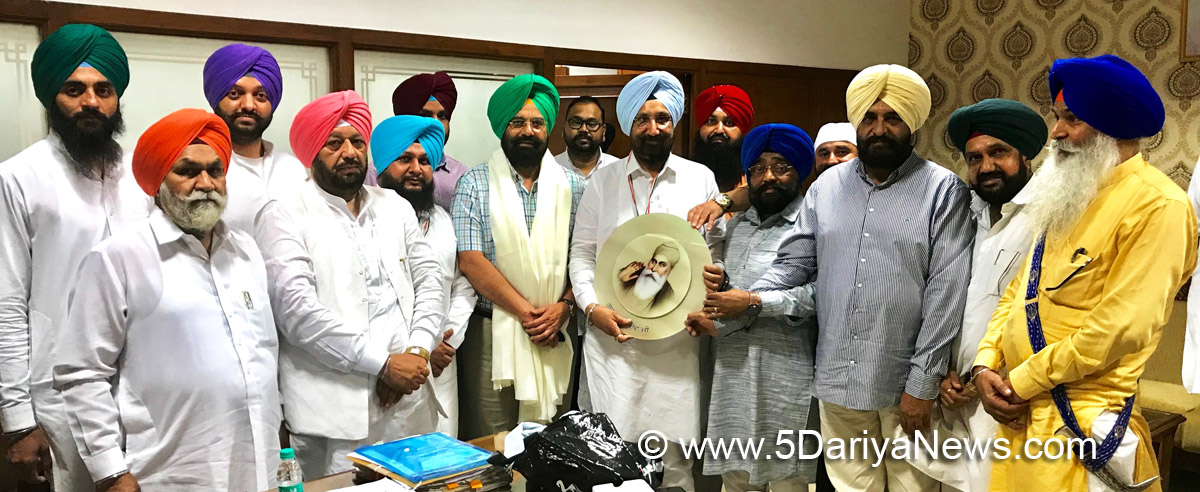 Delegation of Baba Banda Singh Bahadur Foundation meets Cabinet Minister Randhawa