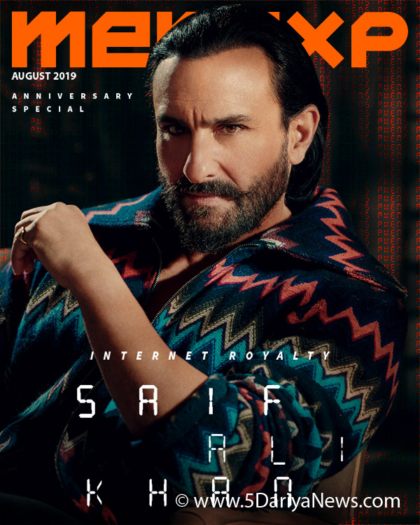 	MensXP celebrates its first anniversary of its Digital Cover with Internet Royalty Saif Ali Khan