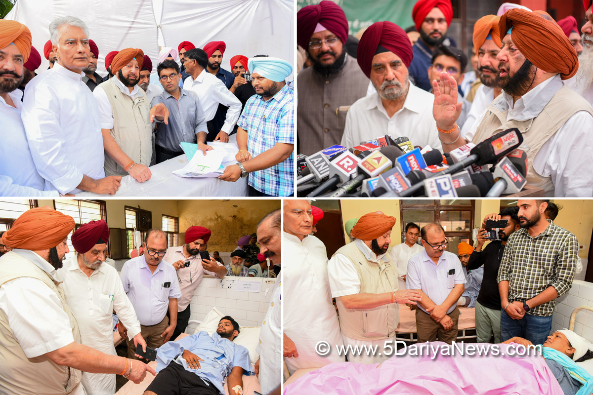 Captain Amarinder Singh Orders Statewide Crackdown On Illegal Fire Cracker Manufacturing Units In Congested Areas