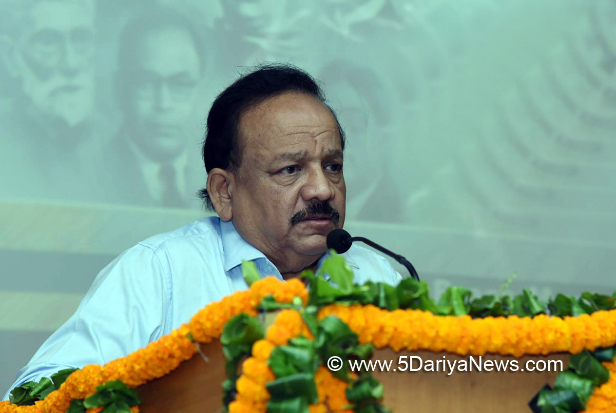 Dr Harsh Vardhan appeals for Food Sector Free of Plastic Waste