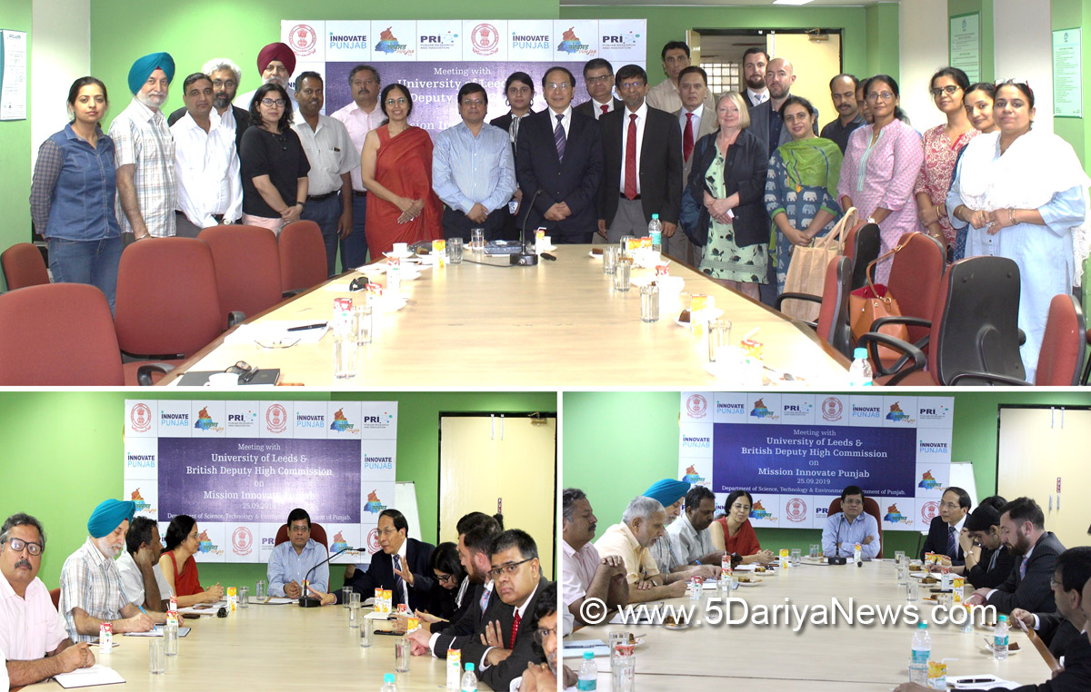 Delegation Of University Of Leeds Visits Department Of Science, Technology And Environment (DSTE)