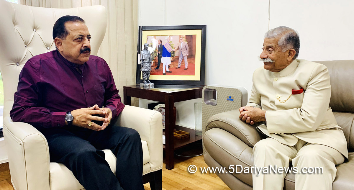 Arunachal Pradesh Governor calls on DoNER Minister Dr Jitendra Singh