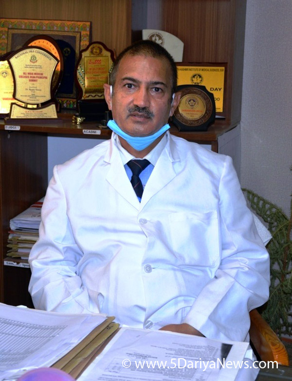 Principal SKIMS Medical College Bemina, Dr Reyaz Ahmad Untoo
