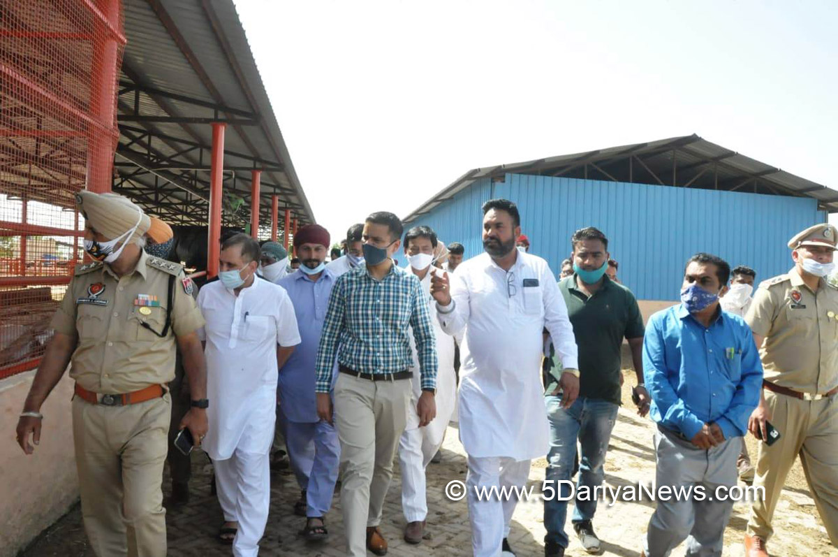   DC Jalandhar, Ghanshyam Thori, Jalandhar, Deputy Commissioner Jalandhar, Kanian Kalan Gaushala, Shahkot 